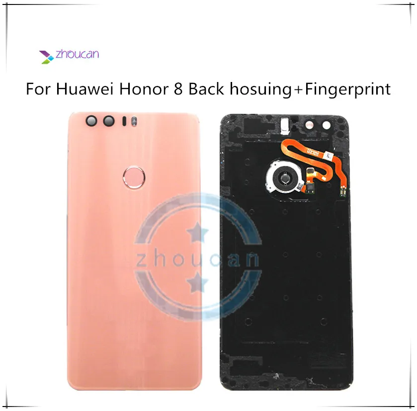 Оригинал для Huawei Honor 8 заднее стекло Крышка батарейного отсека Корпус с датчиком