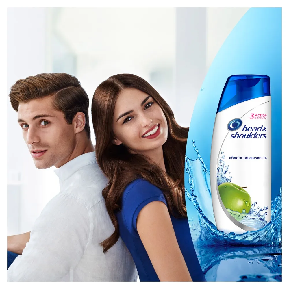 Шампунь против перхоти Head& Shoulders Яблочная свежесть 400 мл