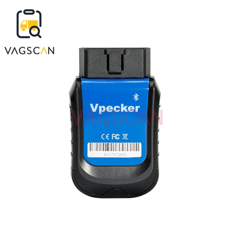 Vpecker E4 OBD2 Wifi/Bluetooth OBD 2 Автомобильный сканер+ 8 дюймов Android Vpecker планшет диагностические инструменты