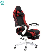 95143 Barneo К-140 Черно-красное кресло игровое кресло компьютерное кресло для кибер-спорта кресло для компьютерных игр с высокой спинкой сетчатая ткань игры компьютерные кресла для игр в Россию
