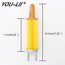 YOULII 1 Pc External Fuel Filter for 186F 186FE 186FA 186FAE 178FE Diesel Generator
