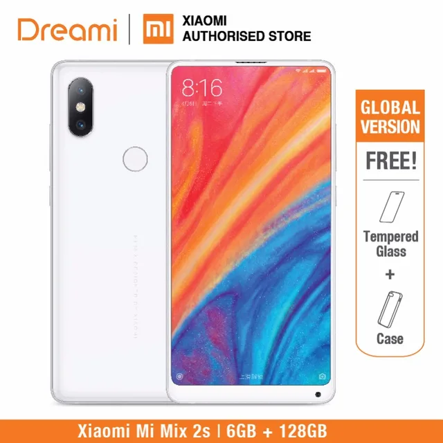 【新品・日本語化済み】Xiaomi Mi Mix 2 6GB/64GB グロ版 MI Mix 2 - Full Screen Display - Mi India