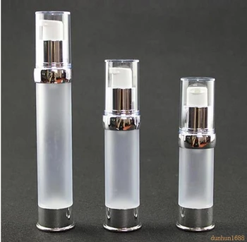

100pcs 15ml 20ml 30ml frosted Vacuum Refillable Lotion Bottles Airless Pump Bottle Makeup Tools #12