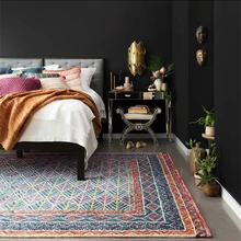 Coulrful коврик с геометрическим орнаментом