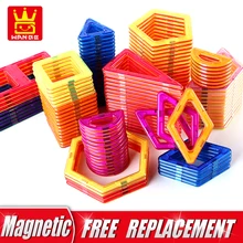 1 шт. стандартный размер магнитные блоки DIY Строительство один кирпичи части 24 различных типов Развивающие игрушки для детей подарок