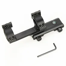 PPT двойной кольцо крепления оптического прицела 25,4-30 мм кольцо Диаметр винтовки Крепление подходит 20 мм рельс для винтовки область для охоты gz240196