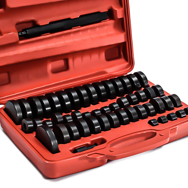 

51pcs Bushing Bearing Seal Driver Push Press Disc Tool Set Automotive Tools Bearing Pull Seal Driver Set