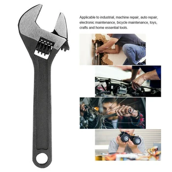 

4 inch 100mm Mini Adjustable Spanner Wrench Small Hand Tools Professional For Repair