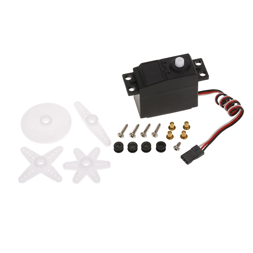3.5KG Steering Servo 4.8V-6V 0.10sec60 Plastic Gear Waterproof Servo for 110 112 RC Car Truck Vehicle Parts Accessories (6)