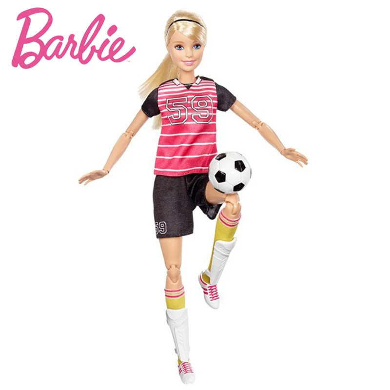 5 стилей, Оригинальная кукла Барби для движения, гимнастика, Йога, танцор, футболист, кукла Барби, Детская развивающая игрушка, подарок для девочки - Цвет: DVF69