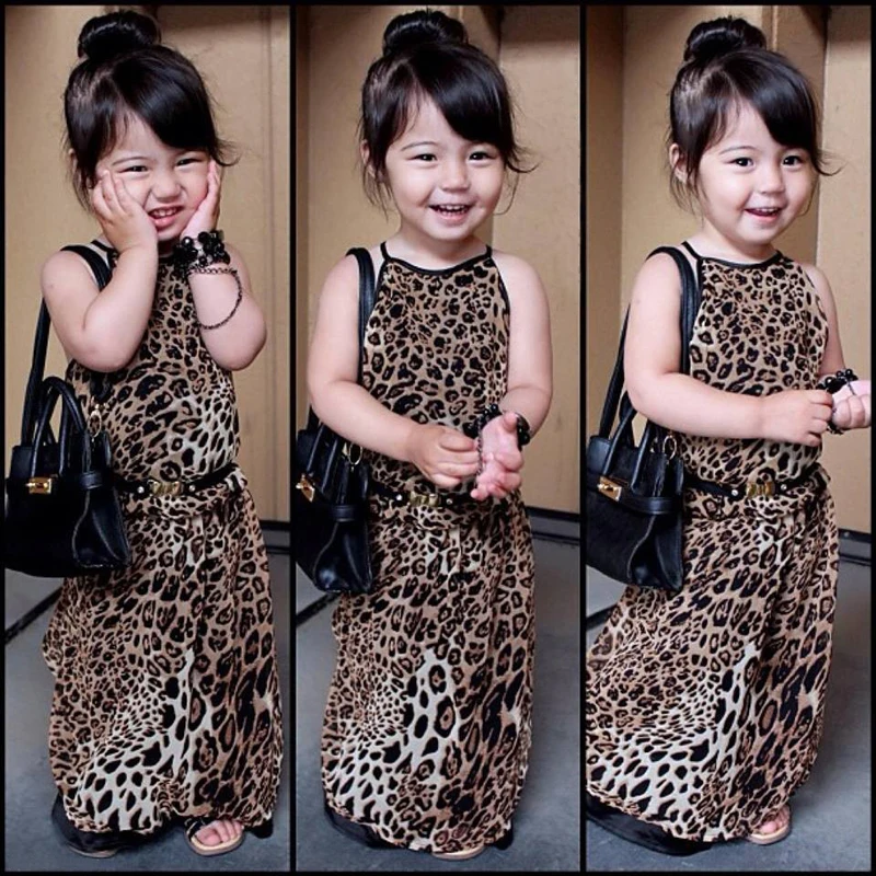 leopard print dress baby girl