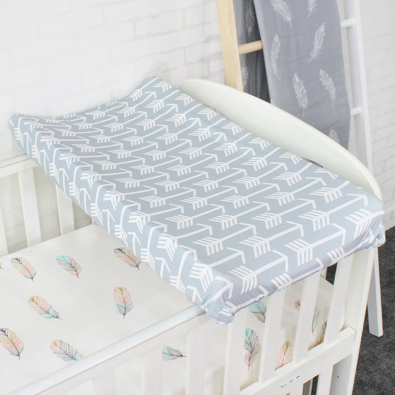 Baby Diaper Changing Pad Cover For Newborns Skin Friendly Soft Breathable Sheet For Standard Changing Table Pads Mattress Cover