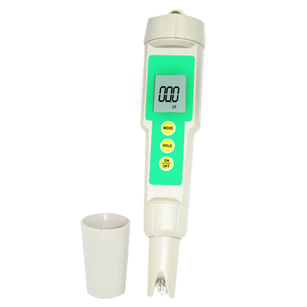 

3-in-1 Digital EC / CF / TDS Meter Combo IP65 Waterproof Conductivity Environmental Monitoring Test Tool Kit IP65