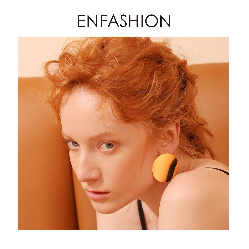 Enfashion, круглые серьги мечты, золотые, цветные, серьги-гвоздики для женщин, серьги, модное ювелирное изделие, Oorbellen, букле, д 'ореиль, EB171042
