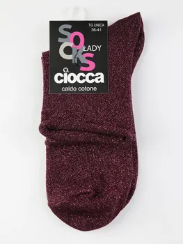 

Short socks with Lurex