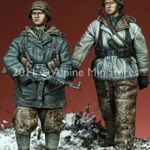 [Loong Way миниатюры] Alpine миниатюры 35113 WSS Grenadier поздно военный набор(2 цифры)(1/35 весы) миниатюрные из полимерной смолы