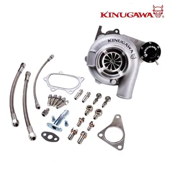 

Kinugawa Ball Bearing Turbocharger 4" Anti-Surge GTX3071R AR.49 for SUBARU WRX STI EJ20 EJ25