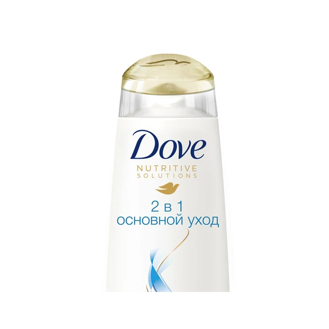 Dove Nutritive Solutions  шампунь и бальзам-ополаскиватель 2 в 1 Основной уход 380 мл