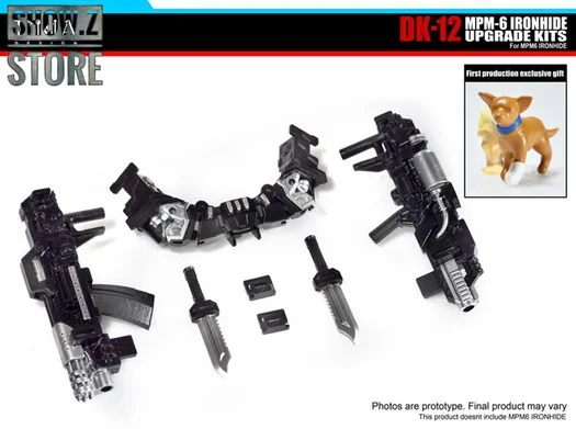 [Show. Z Store] DNA Design DK-12 DK12 Upgrade Kit для MPM-06 MPM06 Ironhide фигурка трансформации