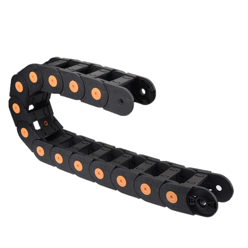 

UXCELL Promotions! R100 40x60mm 35x50mm Plastic Drag Chain Cable Carrier Closed Type 1m Transmission Chains Power Part