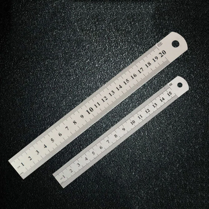 steel ruler