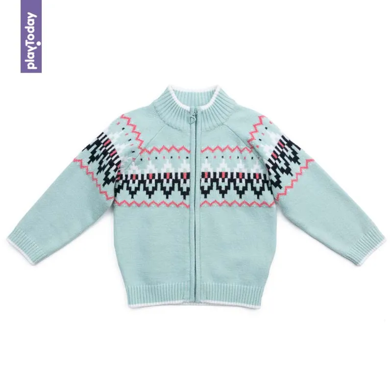 

Кардиган PLAYTODAY для девочек зимний 378054