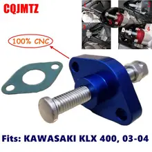 

Blue CNC Aluminum Motorcycle Manual Cam Timing Chain Tensioner For KAWASAKI KLX 400 2003-2004