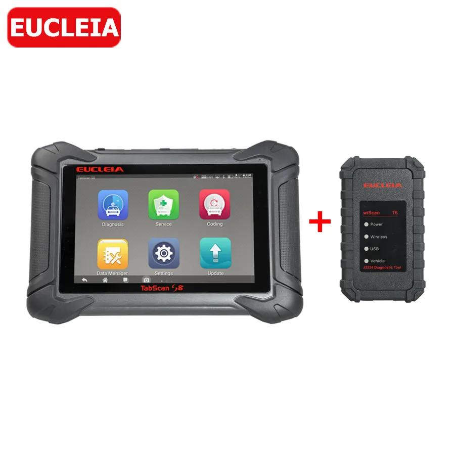 

EUCLEIA TabScan S8 Automotive Intelligent Dual-mode Diagnostic System TabScanS8