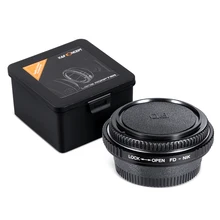 K& F концепция FD-NIK переходное кольцо объектива для Canon объектив FD для Nikon AI крепление для корпуса камеры