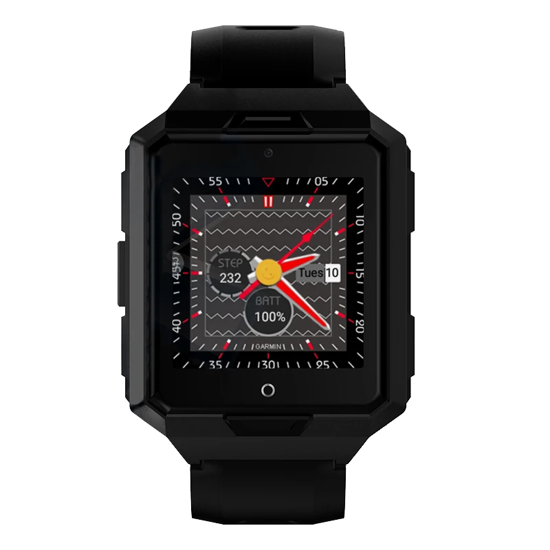  Upmarket Smart Watch 4 Core CPU+8G Memory 2MP Camera GPS WIFI Bluetooth Heart Rate Blood Pressure 2