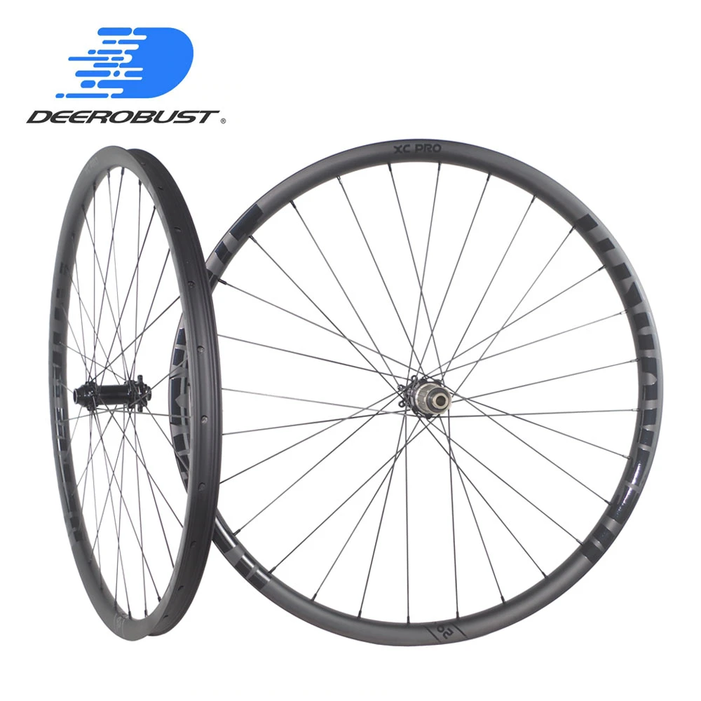 Ruedas de carbono cámara para bicicleta de montaña, juego de ruedas de 1059g 27,5er MTB XC de 23mm x asimétricas, sin gancho, 650B, 3k, 12k, sarga|Rueda de bicicleta| - AliExpress