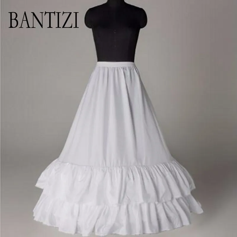 

White Wedding Petticoats For A Line Bridal Dress Gown 2017 Wdding Accessories Women Underskirt crinoline jupon