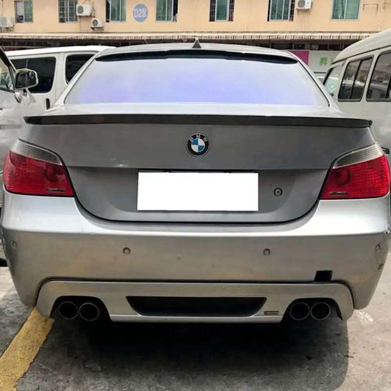 Спойлер для BMW E60, высококачественный АБС-пластик, спойлер для заднего крыла автомобиля, спойлер для BMW E60 M5 520 525 528 535 спойлер 2008-2011