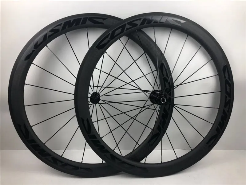 Sale 2018 COSMIC PRO Full Carbon Road Wheels,CARBON SL C/T 700C Bicycle Carbon Wheels Carbon Fiber Bicycle Wheels Tubular Clincher 3