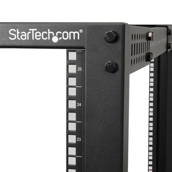 StarTech.com 25U Регулируемая глубина открытым рамку 4 поста сервер стойки