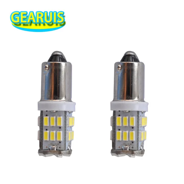 4 шт. 12 В BA9S 30 SMD 3014 Led 0.15A лампы T4W стайлинга автомобилей световой индикатор