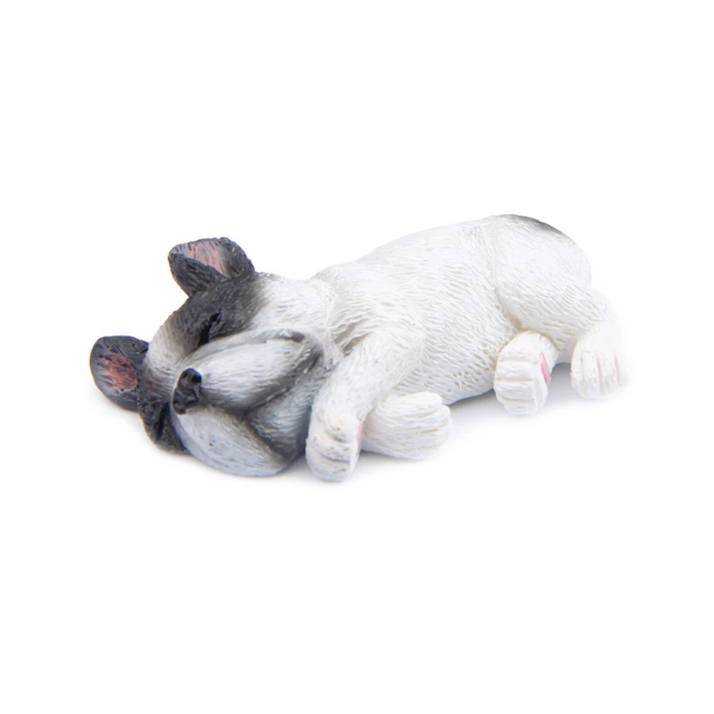 3D Французский бульдог магнит милый Спящая собака доска для надписей на холодильник магниты для офиса украшения дома
