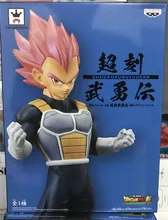 Original Banpresto dragon ball super CHOUKOKUBUYUUDEN God Vegeta Red PVC action figure model Figurals Dolls Brinquedos figuarts hazy beauty dragon ball gt figure rise standard super saiyan 4 goku vegeta figure juguetes brinquedos dolls toys figurals