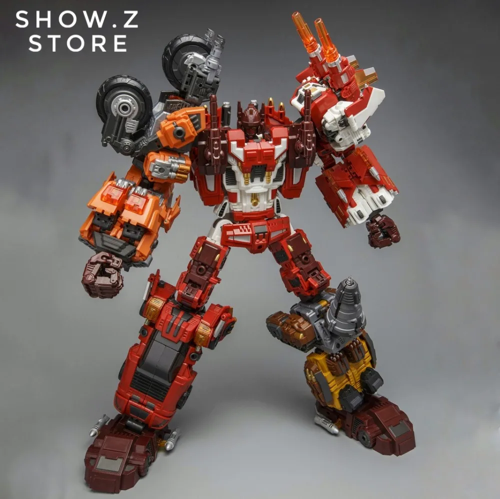 

[Show.Z Store] Warbotron WB WB-03 Computicon Computron Set of 6 Giftset Transformation Action Figure