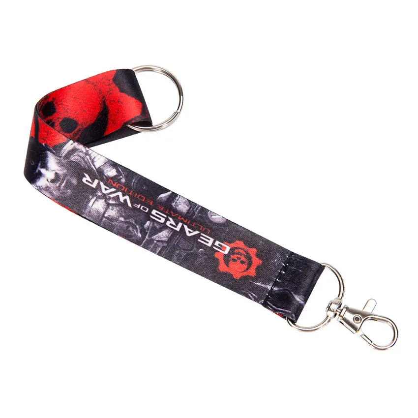 

Promotion Full Color personalised Custom Logo Text Print neck straps Gift Lanyard