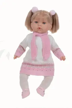 

Doll Nines 45 cm TITA TRICOT мягконабивная (N1011A)