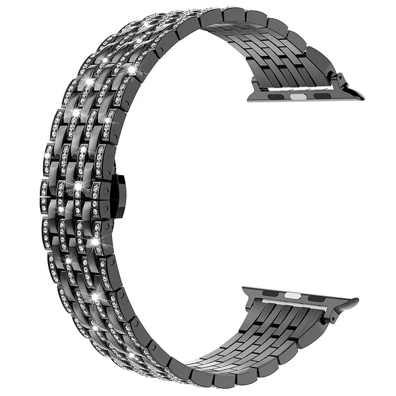 ASHEI Нержавеющая сталь Watchbelt для Apple Watch серии группа 3 серии 2 серии 1 браслет ремешок для iWatch 38 мм 42 мм ремешки