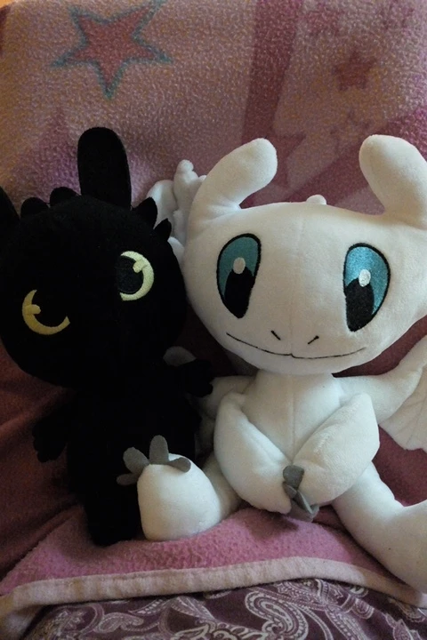 How to Train Your Dragon White Dragon Plush Toy