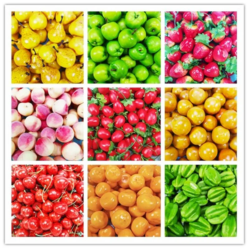 

Happy Monkey Slime Supplies Toys Mini Simulation Fruit Charms DIY Accessories Filler For Fluffy Clear Slime Clay