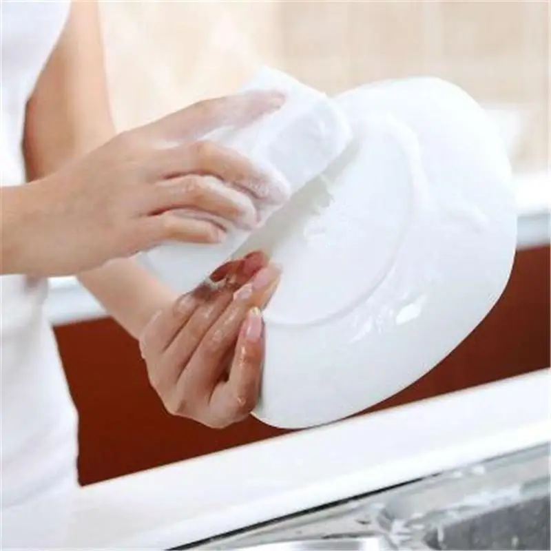 

LASPERAL 1Pc Magic Sponge Eraser Cleaning Sponges-Eraser Cleaner For Office Bathroom Multifunctional Kitchen Tool 10x6x2cm