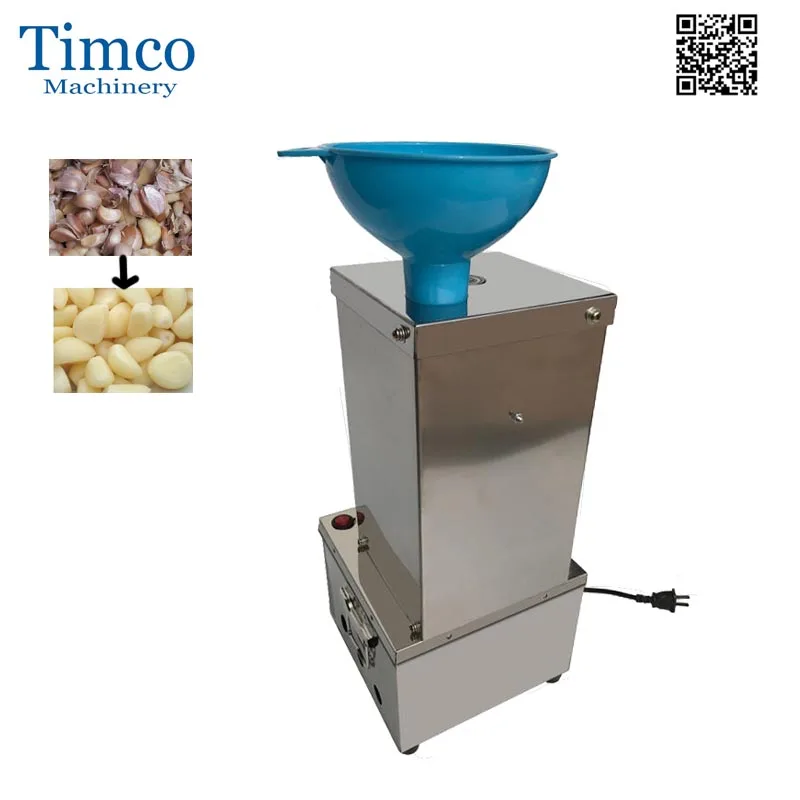 Garlic Peeler Machine Commercial Electric Stainless Steel Silicone