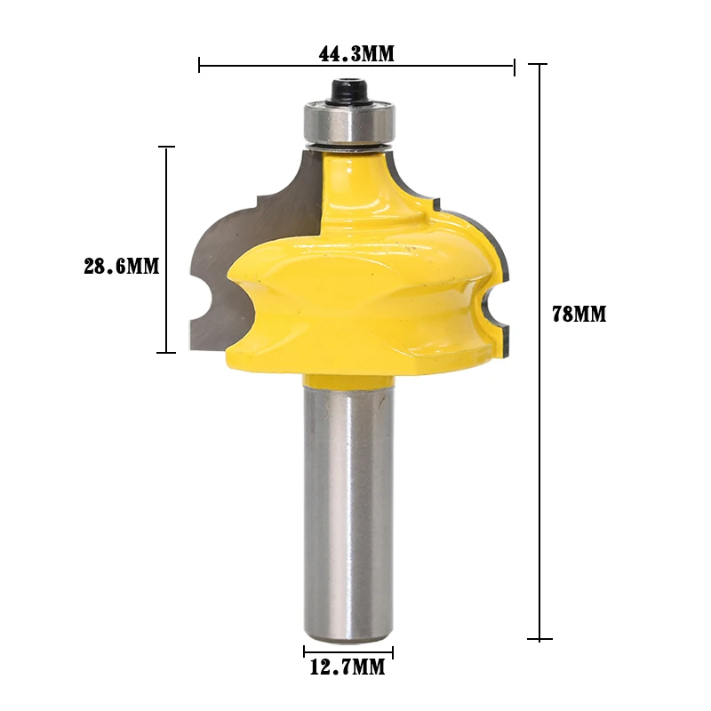 1 шт. Классическая и бусина молдинг и окантовка фреза-1/2 "хвостовик шипорезный Станок для деревообработки инструменты