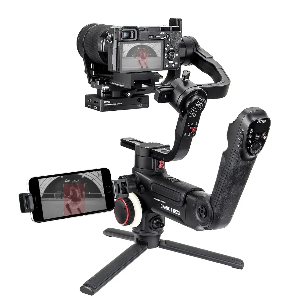 US $899.00 Zhiyun Crane 3 LAB 3Axis Handheld Gimbal Stabilizer For Sony A7M3 A7R3 Canon 1DX Mark II 6D II 5D IV Panasonic GH5 GH5S