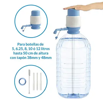 

MovilCom®-Water dispenser for water garrafas | Dispenser garrafas Compatible with bottles (Pet) 2,5, 3, 5, 6, 8, 10 and 12