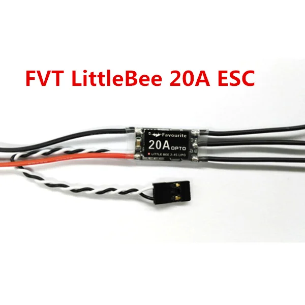 

Original FVT LittleBee 20A ESC BLHeli OPTO 2-4S Supports OneShot125 For RC Multirotors